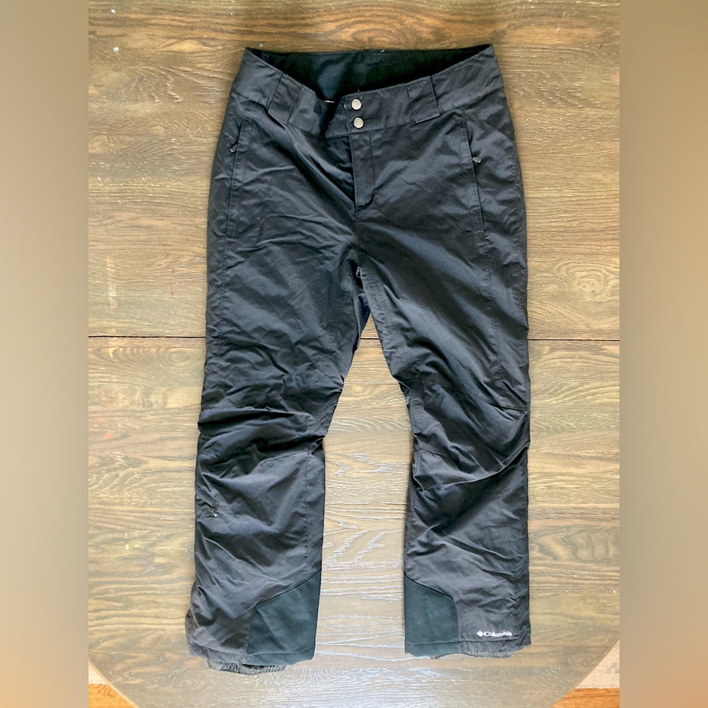 Columbia Bugaboo Omnitech Waterproof Snow Pants  - Women's Size Medium - Black